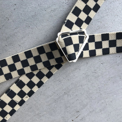【hamomisi】checkerboard suspender