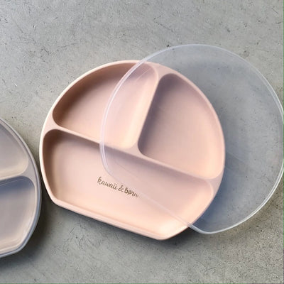 【hamomisi】離乳食食器プレート(吸盤タイプ)