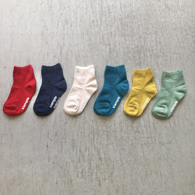 【hamomisi】Seed pattern short socks