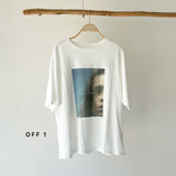 【ハモミシノオトナフク】Jersey Photo T-Shirt