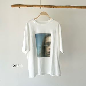 [HAMOMISHINO Adult Clothes] Jersey Photo T-Shirt