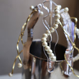 【sAn】受注予約 aokiyuri×sAn｜Hair pin Pearl　お届け予定：9月下旬