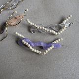 【sAn】受注予約 aokiyuri×sAn｜Hair pin Pearl　お届け予定：9月下旬