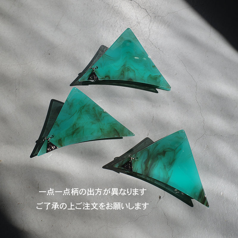 【sAn】Triangle Hair clip(L)