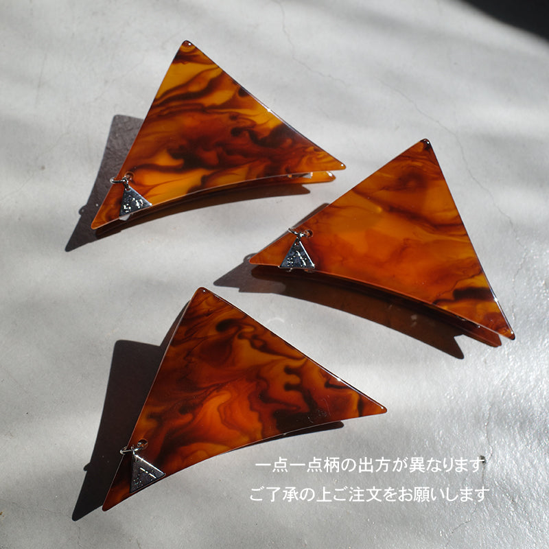 【sAn】Triangle Hair clip(L)