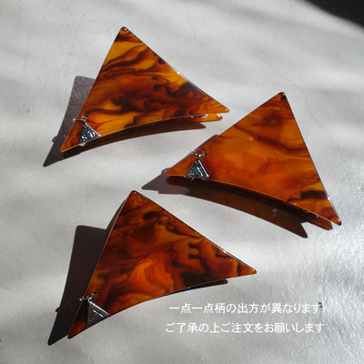 【sAn】Triangle Hair clip(L)